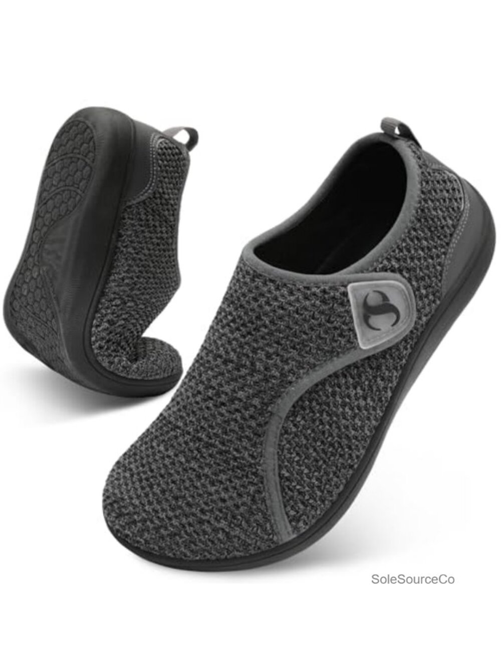 Womens Wide Width Walking Shoes Adjustable Diabetic Zero Drop Edema Neuropathy
